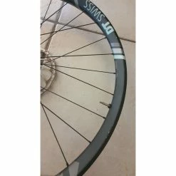 Roues Complètes -TRANSMISSIONS BIKELIFE Soldes 2023 roue avant swiss hx 1501 spline hybrid 275 axe av 15x110 mm 3