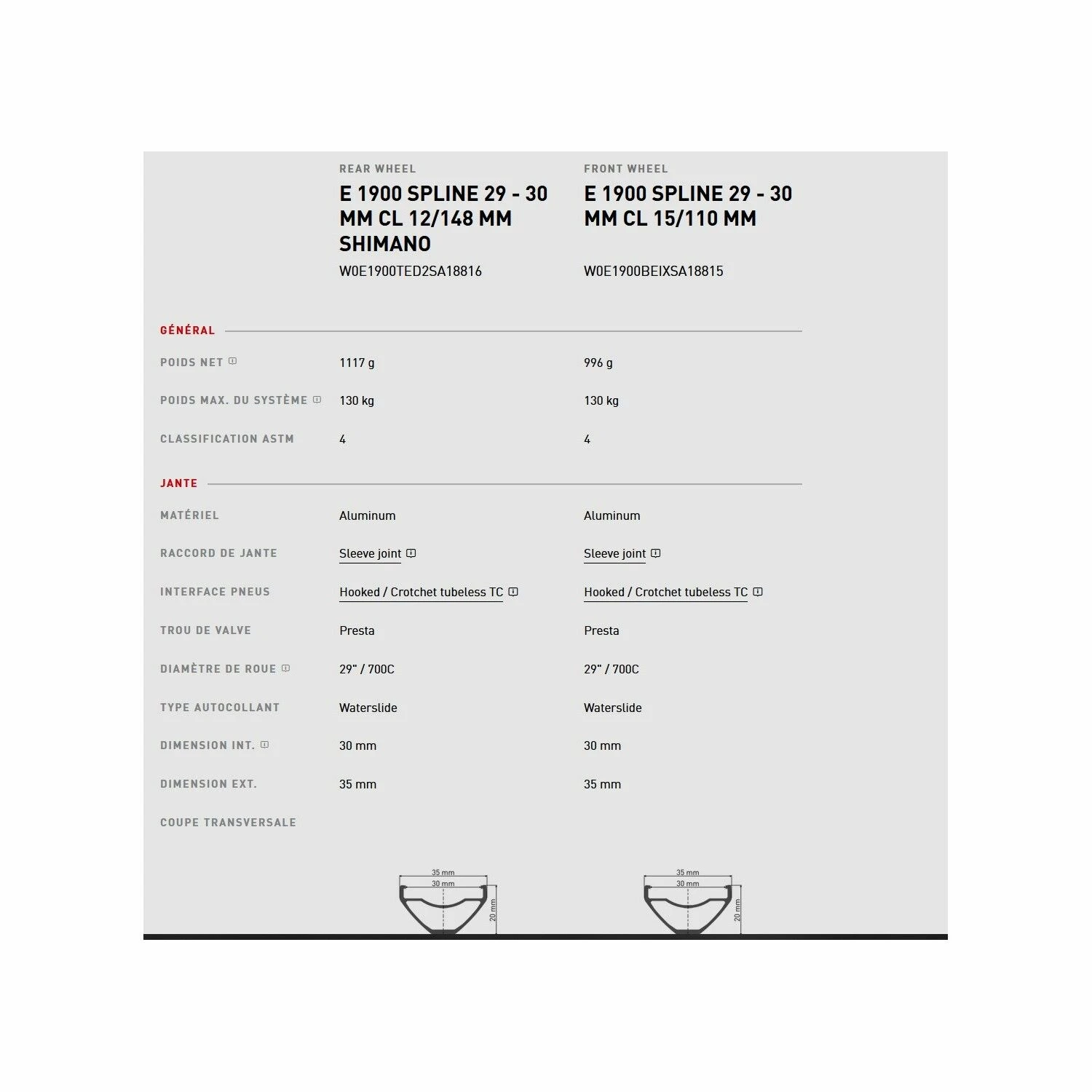 Dt-swiss Roues Complètes Dt Swiss - 29'' 3 Dt-swiss Roues Complètes Dt Swiss - 29'' – Image 3